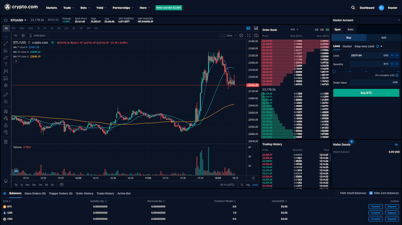 Crypto.com Trading